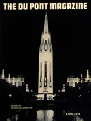 Golden Gate International Exposition, couverture du DuPont Magazine, avril 1939