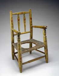 Chaise trouée, vers 1800-1850