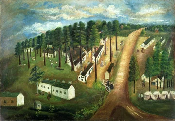 Hôpital Howards Grove près de Richmond, Virginie