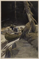 Illustration pour Days Off and Other Digressions (lithographie couleur)