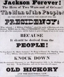 Jackson Forever, affiche de campagne présidentielle