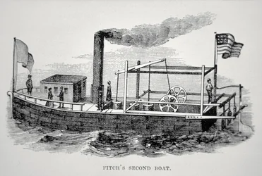Deuxième bateau à vapeur de John Fitch (1743-98)