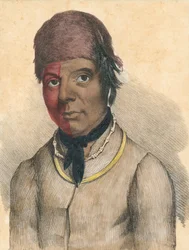 John Skenandoa, également connu sous le nom de Shenandoah. Portrait.