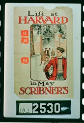 La Vie à Harvard, affiche publicitaire pour l