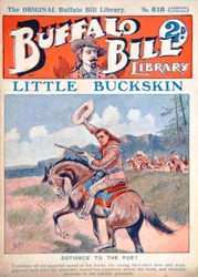 Little Buckskin, illustration de couverture de 