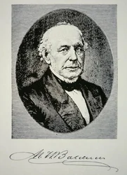 Matthias William Baldwin (1795-1866) fondateur de Baldwin Locomotive Works en 1831