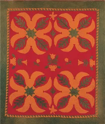 Couverture mennonite, vers 1880
