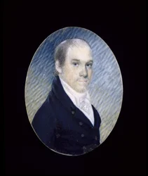 Miniature de William Cadogan Simes (1773-1824), vers 1810-1824