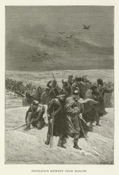 La retraite de Napoléon de Moscou