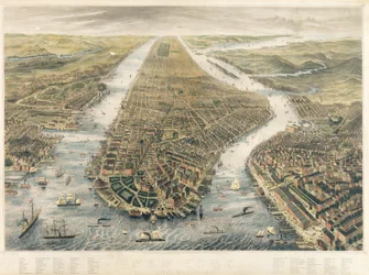 New York et ses environs, 1867