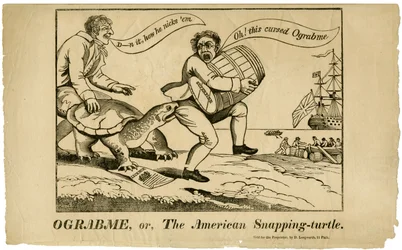 Ograbme, ou La tortue mordante américaine, 1808
