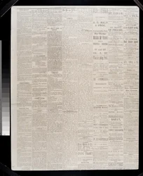 Page du Chicago Tribune, 11 octobre 1871