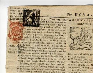 Page de la Halifax Gazette, ou The Weekly Adviser, Nouvelle-Écosse, 12-19 décembre, 1765