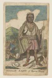 Phillip, Roi de Mount Hope, pub. 1772