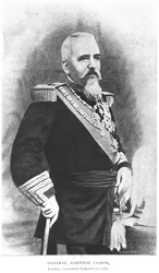 Portrait du Général Martinez Campos (1831-1900) de L