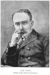 Portrait de José Martí (1853-95) de L