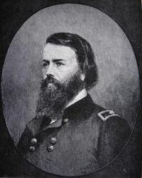 Portrait du major général John Pope (lithographie)