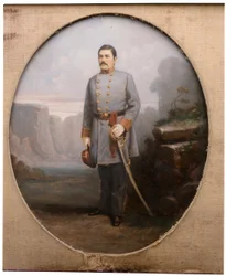 Portrait du major William Preston (huile sur toile)