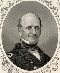 Portrait de Silas Horton Stringham (1798-1876)