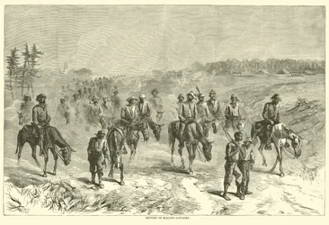 Retour de la cavalerie de Kautz, juin 1864