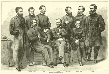 Sherman et ses généraux, novembre 1864
