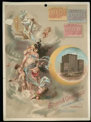 Carte de commerce Shober & Carqueville