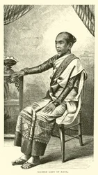 Dame de rang siamoise