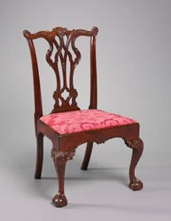 Chaise latérale, vers 1770