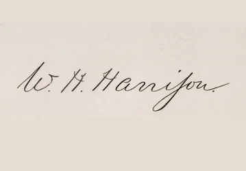 Signature de Henry William Harrison