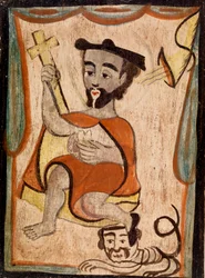 Saint Jérôme et un lion