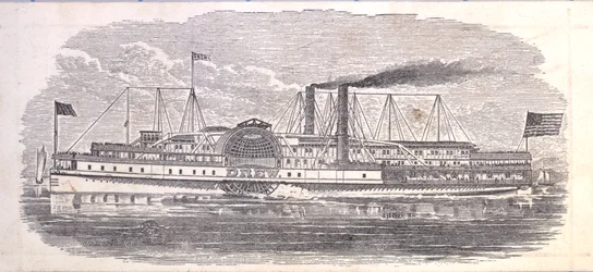 Billet pour la Ligne du Soir Populaire, Albany à New York, verso