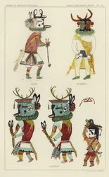 Tcub, Cipomeli, Sowinwu (lithographie couleur)
