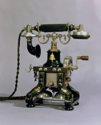 Téléphone, National Telephone Service, USA, 1890