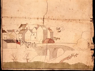 La bataille de Lexington et Concord