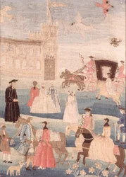La tapisserie de mariage Chandler, c.1756