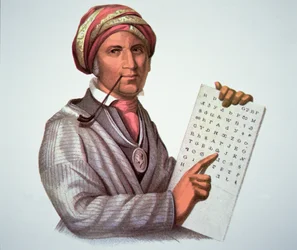 Le Savant Cherokee, Sequoyah (1776-1843)