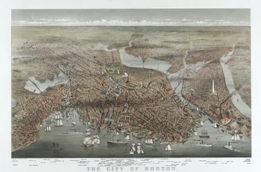 La ville de Boston, pub. 1873