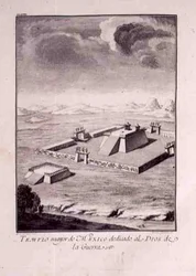 Le temple principal du Mexique, dédié aux dieux de la guerre, tiré de 