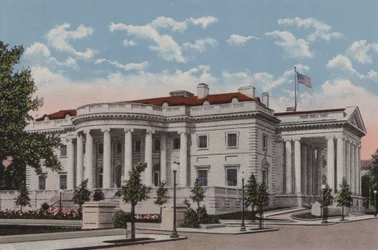 The Memorial Continental Hall, Washington DC (lithographie couleur)