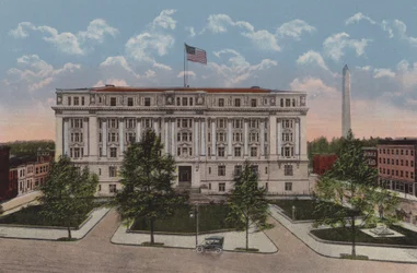 The Municipal Building, Washington DC (lithographie couleur)