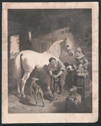 Le forgeron du village