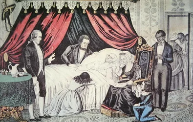 La mort de George Washington