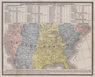 Fuseaux horaires des États-Unis