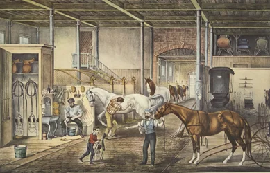 Courses de Trot à Domicile, Une Écurie Modèle
