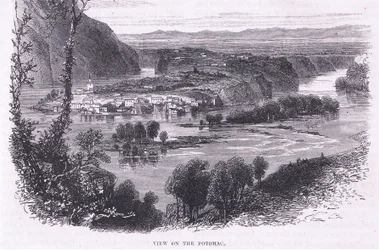 Vue du Potomac, illustration de l