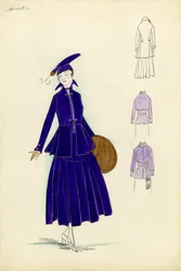 Costume de marche, Doucet