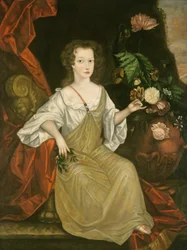 Jeune femme avec un papillon