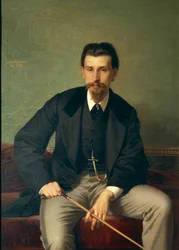 Portrait du peintre Augusto Betti