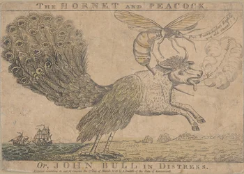 Le Frelon et le Paon, ou John Bull en détresse