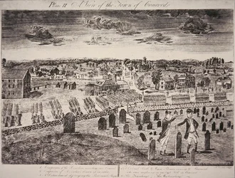 Vue de la ville de Concord